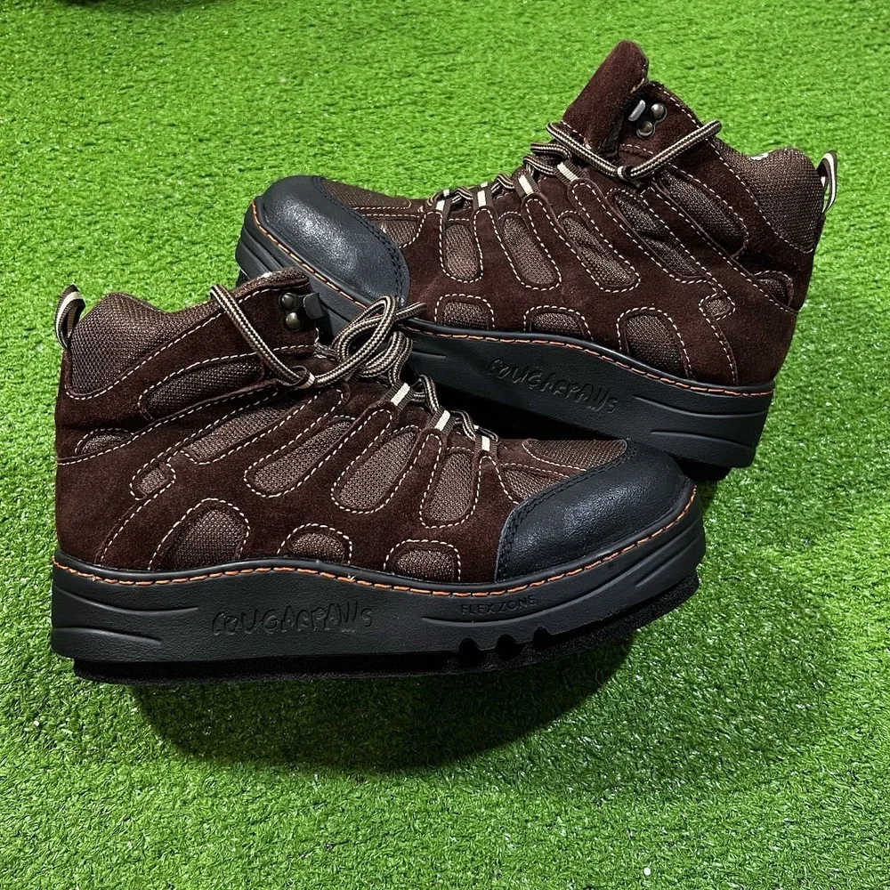 Cougar Paw Roofing Boots Size‎ 8.5 Suede Brown CPES Estimator Work Boot NWOT